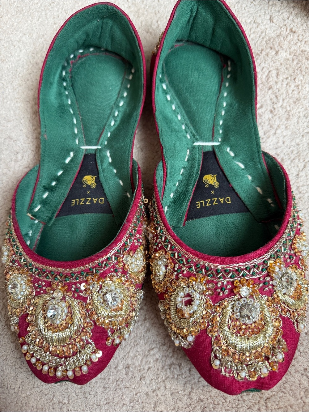 Women khussaa jutti size 40
